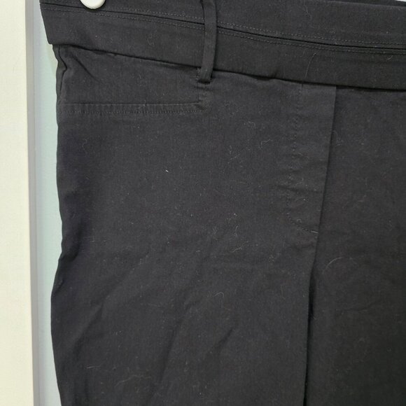 Rafaella Classic Black Slacks 16W – Stretch Waist Career Pants Plus Size - Picture 7 of 8